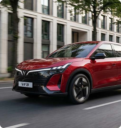 VF8 thế hệ mới nhìn nghiêng